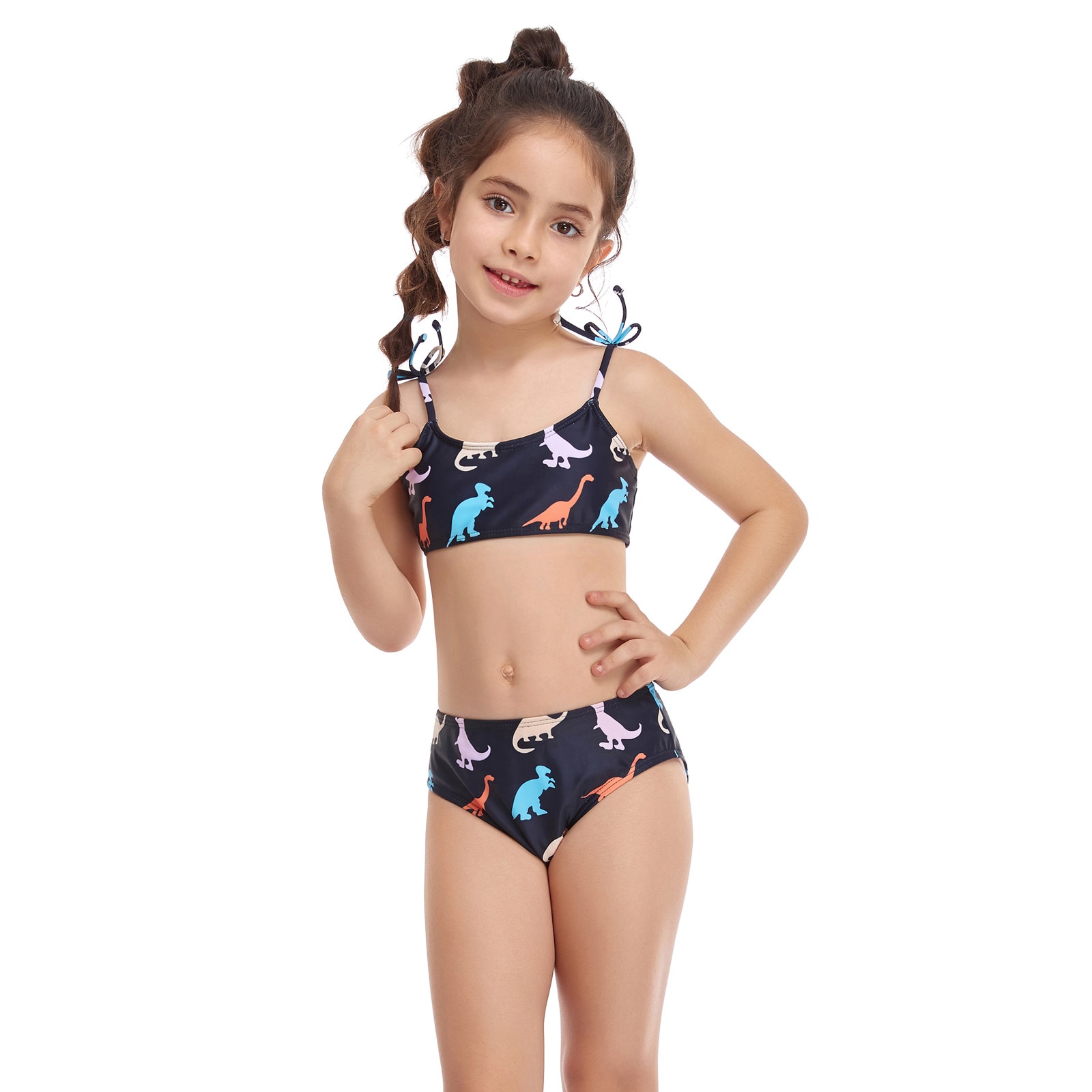 Girls' Swimsuit Summer Kids Baby Swimwear Printed Swimming Costume