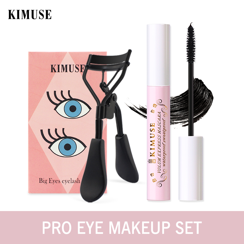 Discount on Kimuse  shoes - SKU:  2pcs/Set Volum Express Mascara Waterpoor + Eyelash Curler