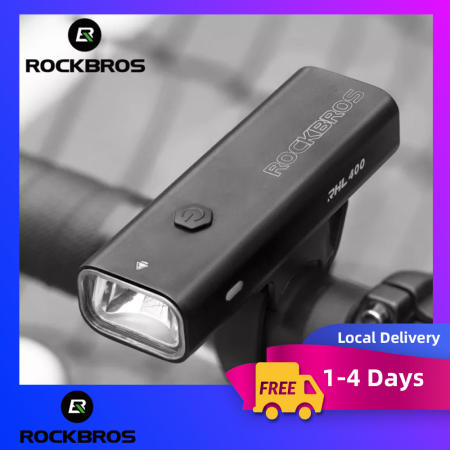 ROCKBROS Rechargeable Bike Light: Waterproof LED Front Headlight