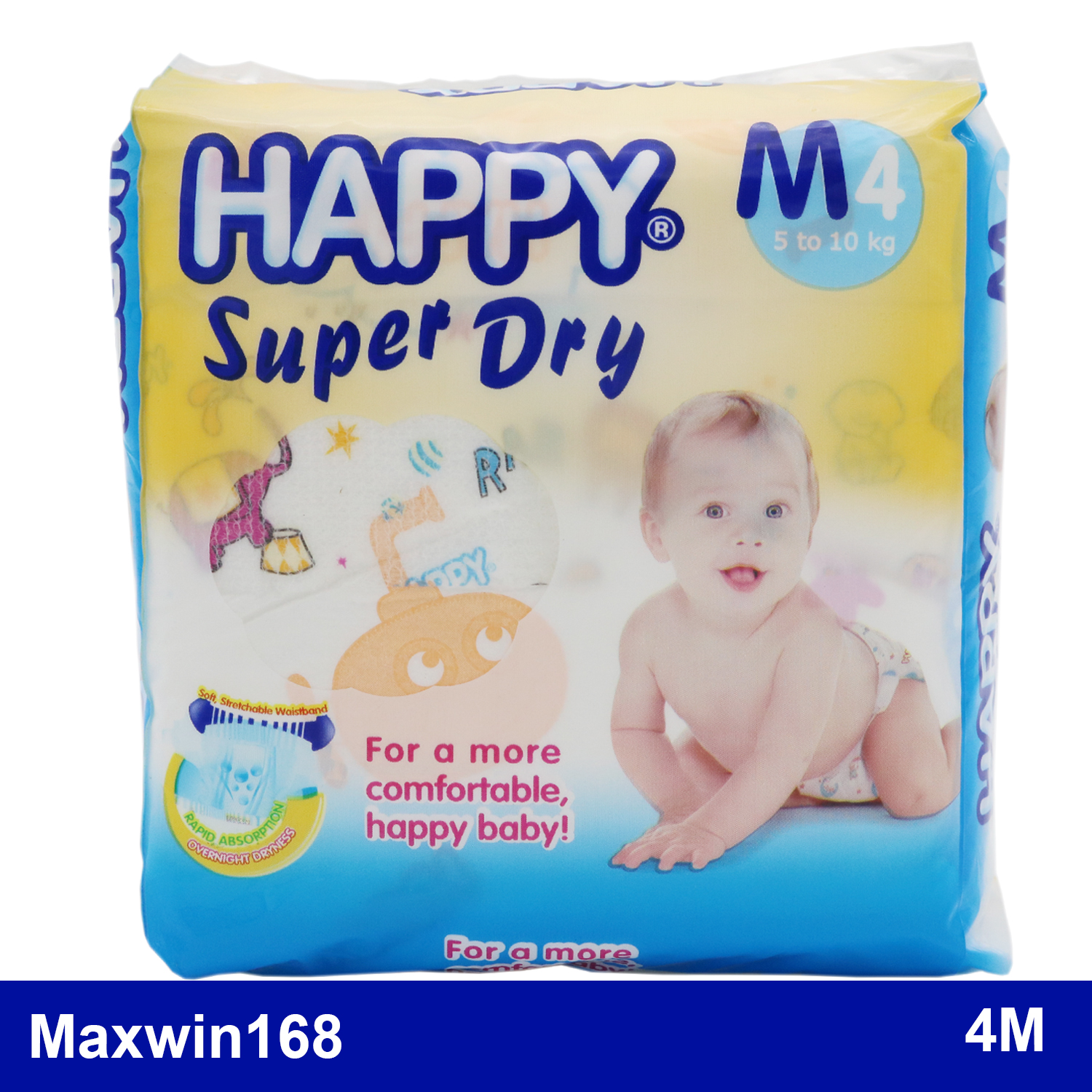 happy super dry diaper