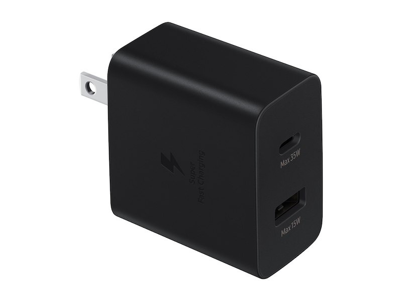 Original Samsung 35W Power Adapter Duo Super Fast Charger EP-TA220 For Galaxy S24 Series / S23 Series / S22 Series and more