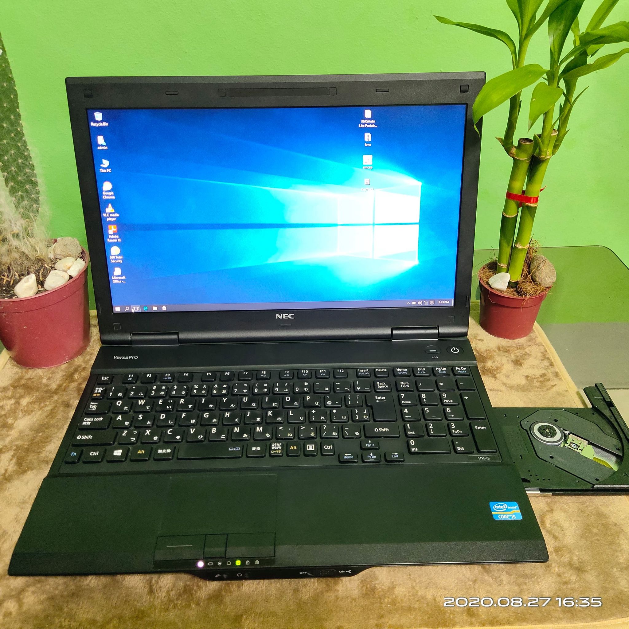 ▽NEC VersaPro PC-VK26MX-E/i5-3320M/4GB/250GB/15.6型W/10キー ▽NEC VersaPro PC-VK26MX-E/i5-3320M/4GB/250GB/15.6型W/10キー