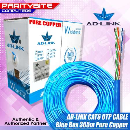 305M CAT6 UTP Cable PURE COPPER AD-LINK