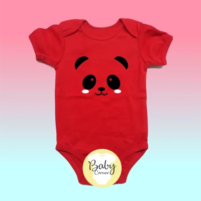 Panda ( statement onesie / baby onesie / infant romper / infant clothing / onesie ) (5)