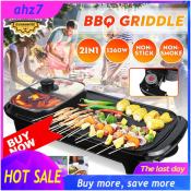 KOREAN 2-IN-1 Electric Grill & Hotpot for Samgyupsal Cooking