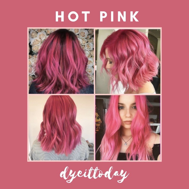 pinakamahusay na nagbebenta ✡Hot Pink Hair Dye Set (Bleach and Color)♤ |  Lazada PH
