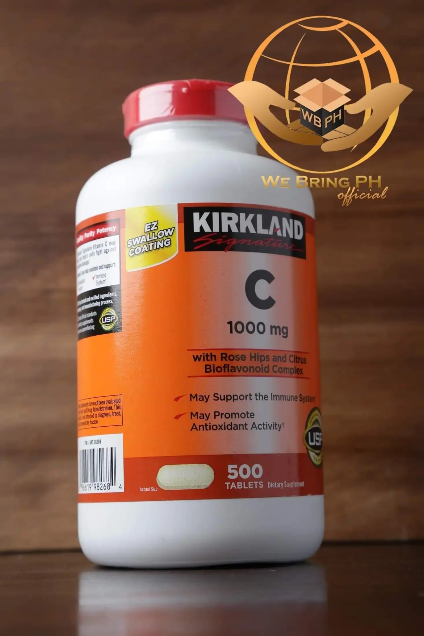 Kirkland Vitamin C 1000mg 500tablets Expiry June 24 Kirkland Vit C 1000mg Authentic And Imported From Usa Vit C1000 500 Tablets With Rose Hips And Citrus Bioflavonoid Complex Vitamin C 1000 500pcs
