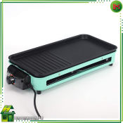HOMECARE PH Electric BBQ Grill with Interchangeable Non-Stick Plate