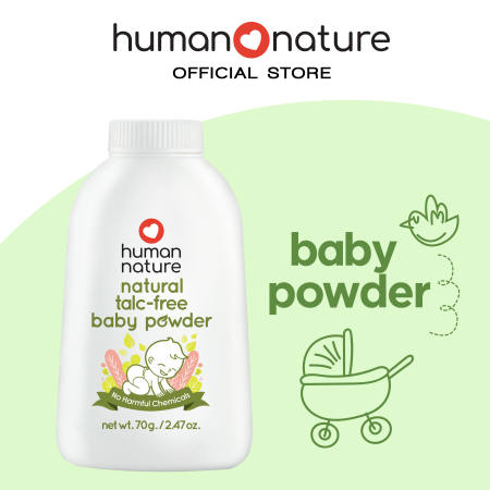 Human Nature Natural Baby Powder - Talc-Free and Hypoallergenic