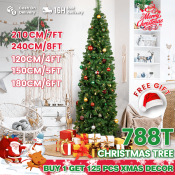 Medusa Slim 8ft Christmas Tree with 5 Size Options