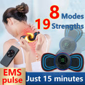 Rechargeable Mini Electric Neck Massager by 