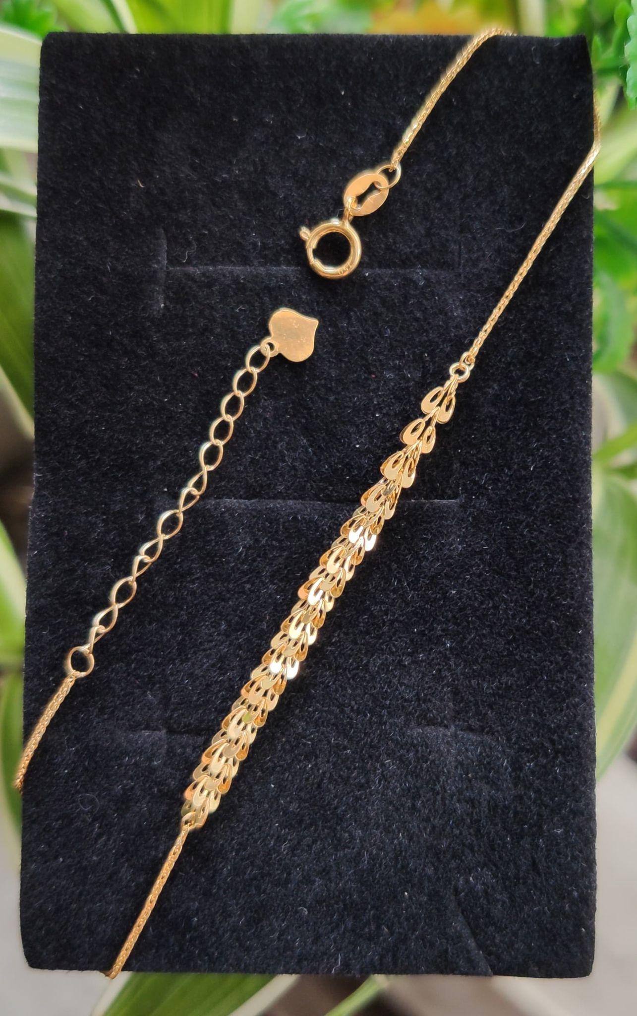 18k SPVL Saudi gold LV inspired bracelet, Luxury, Accessories on Carousell