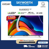 SKYWORTH 55" QLED Google TV 4K UHD Dolby Atmos