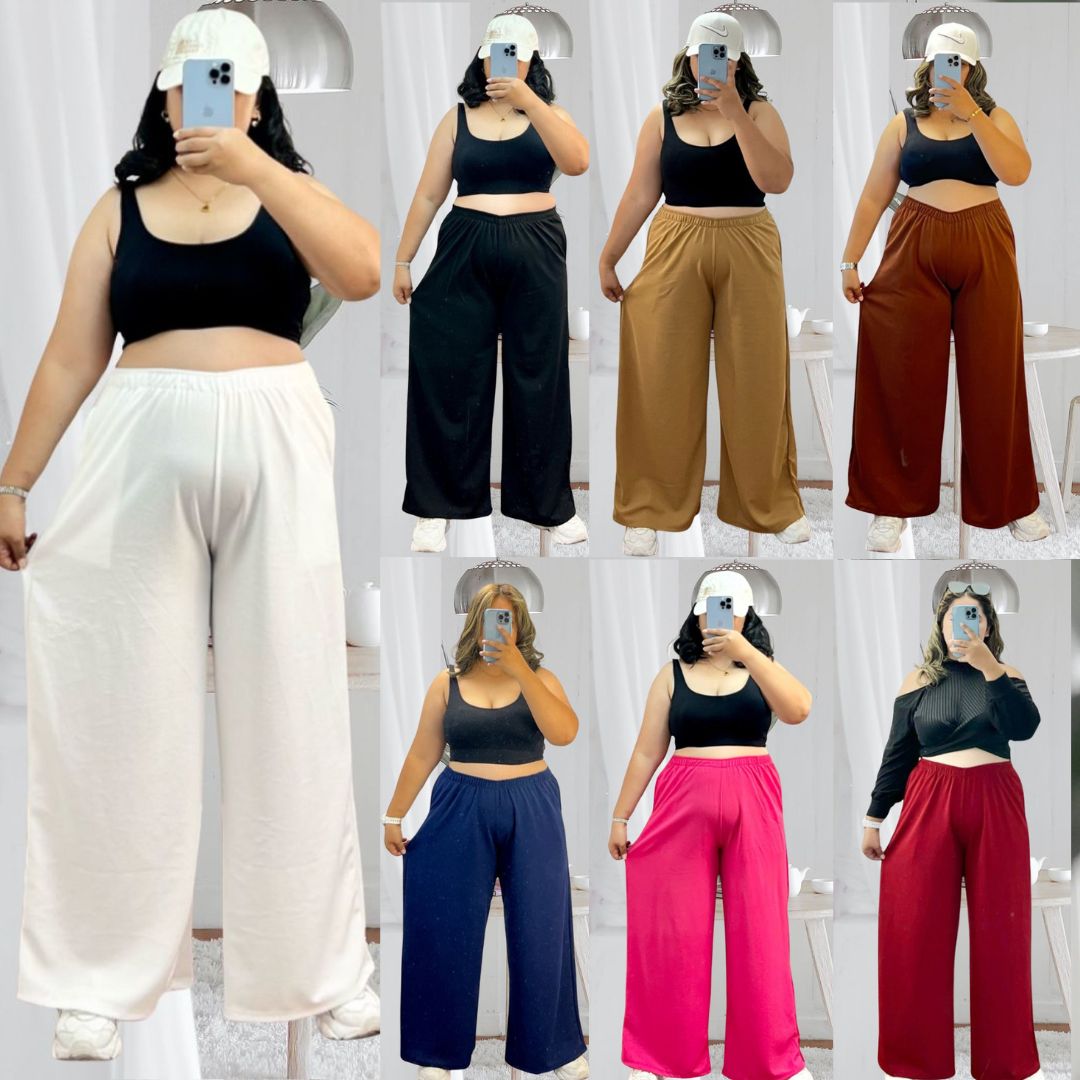 Buy Wode Leg Trouser Plus Size online