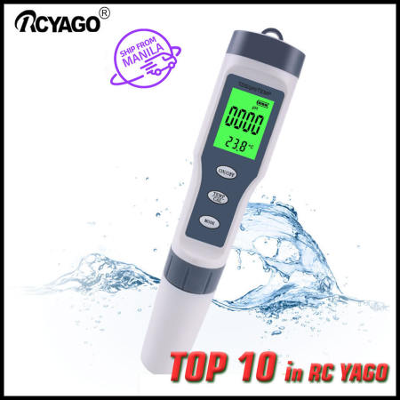 RCYAGO 3-in-1 Water Tester Kit for Water Quality Monitoring