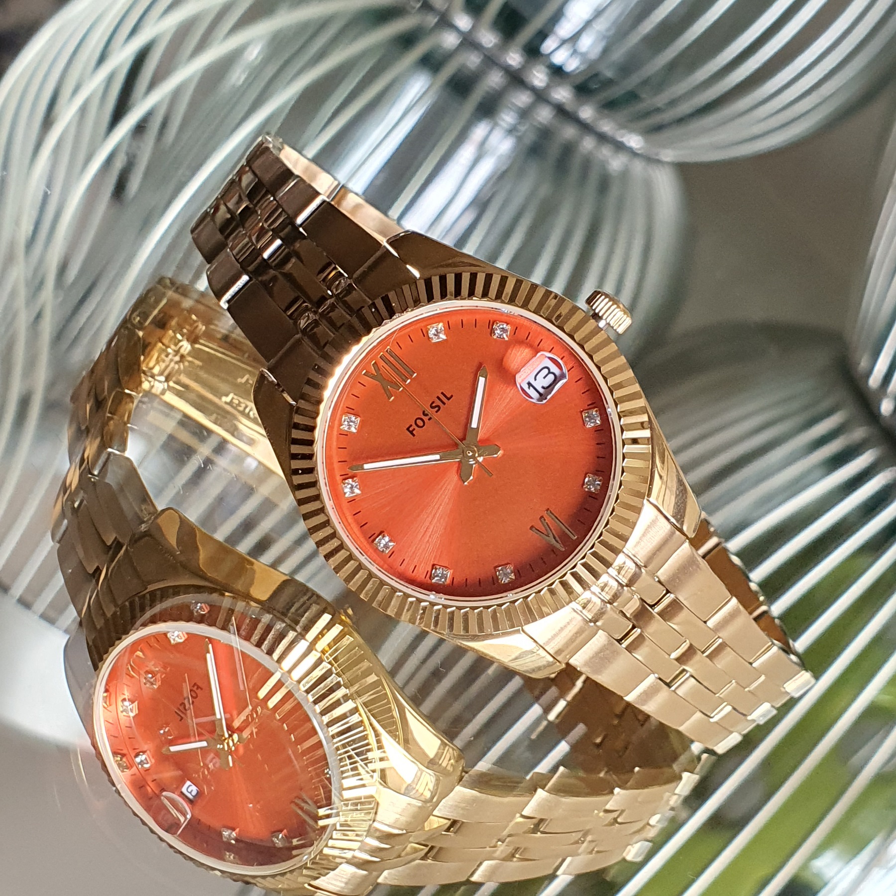 Fossil scarlette mini discount gold