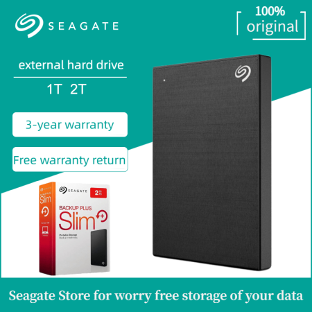 Seagate One Touch Slim Portable External Hard Drive