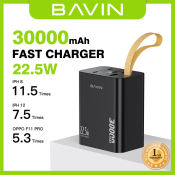 BAVIN Super Fast Charging Powerbank with LED Display and Handle