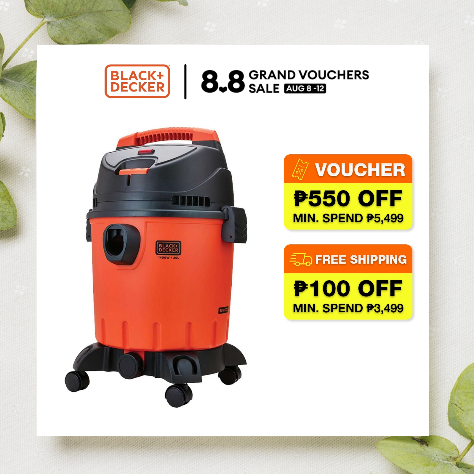BLACK+DECKER™ Wet \u0026 Dry Vacuum Cleaner 