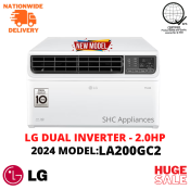 LG 2.0HP LA200GC2 Dual Inverter Window Type Aircon