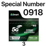 Smart 5G LTE Tricut Sim Card Brand New Fresh 0918 3