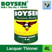 Boysen Lacquer Thinner 4 Liters  B-50 Brix Industries Manila