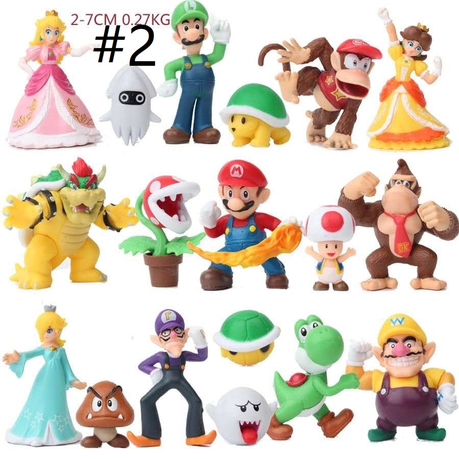 Click now to browse 10pcs Super mario bros mushroom 7cm Stuffed plush ...