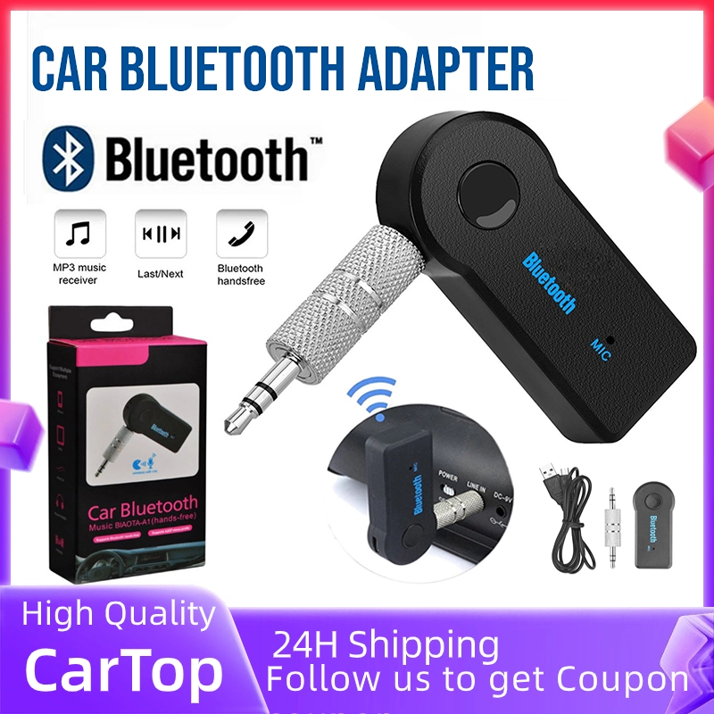 Wireless 5.0 Bluetooth Receiver for Car - 