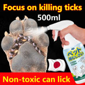 Japanese Tick and Flea Killer Spray for Pets, 500ML