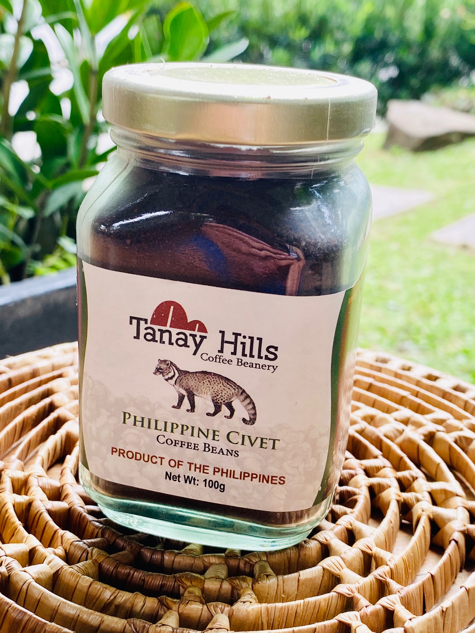 コーヒー ALAMID Philippine Civet Coffee 100g Civet / Alamid Coffee 100g (ground) in pouch | Tanay Hills Coffee