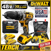 DeWalt 48V Hammer Drill with FREE 2 batteries