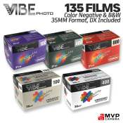 VIBE 135 35mm MVP Colored & B&W Negative Film