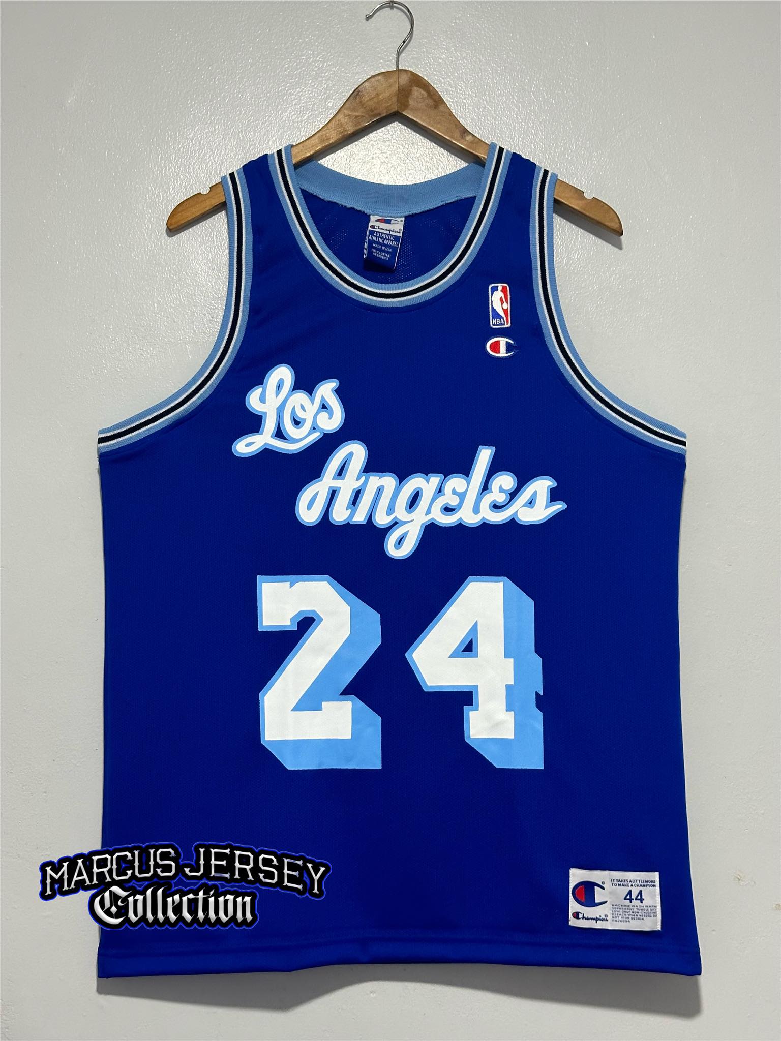 los angeles blue jersey