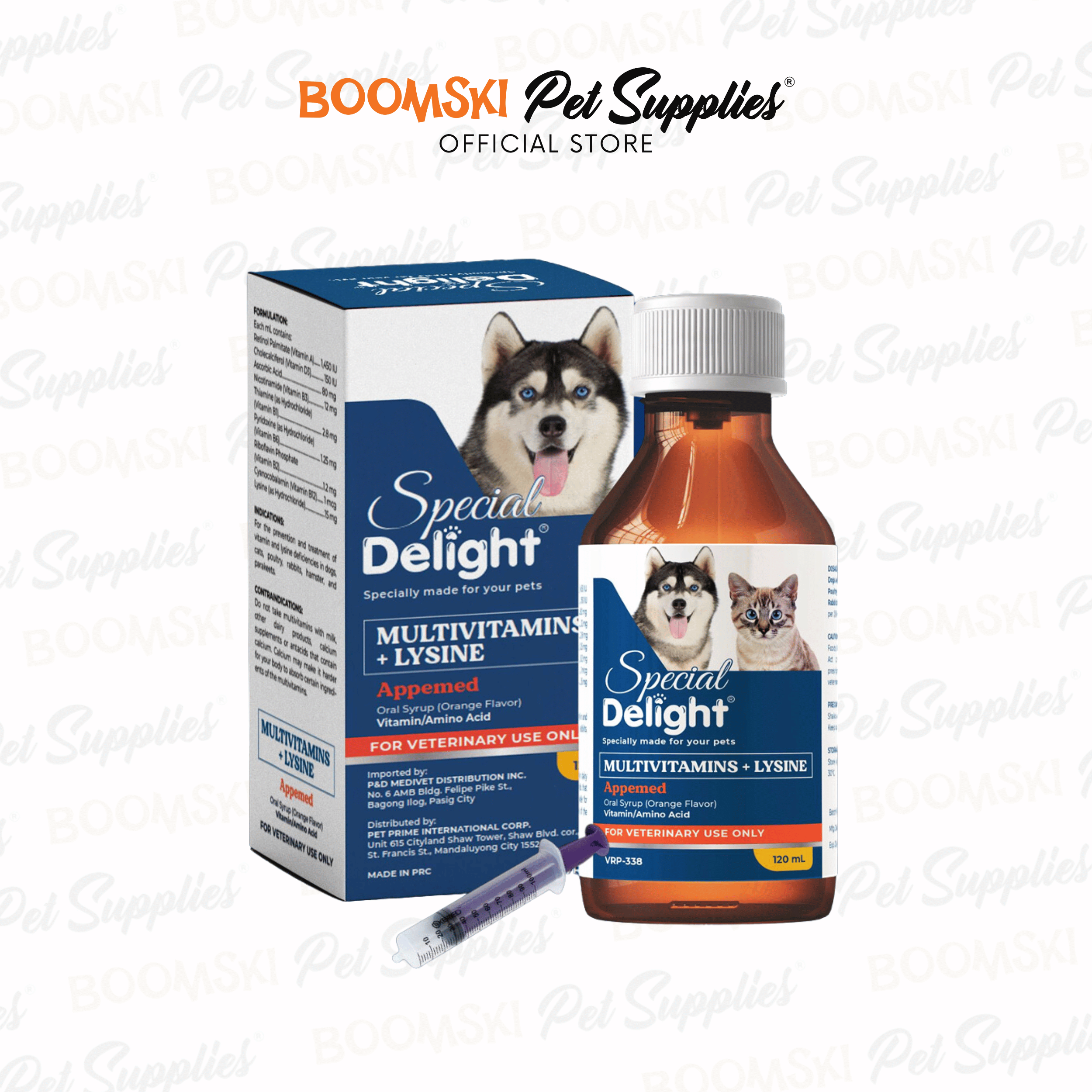 Special Delight Forgrow-Forte (Multivitamins Lysine Taurine CGF) 120ml