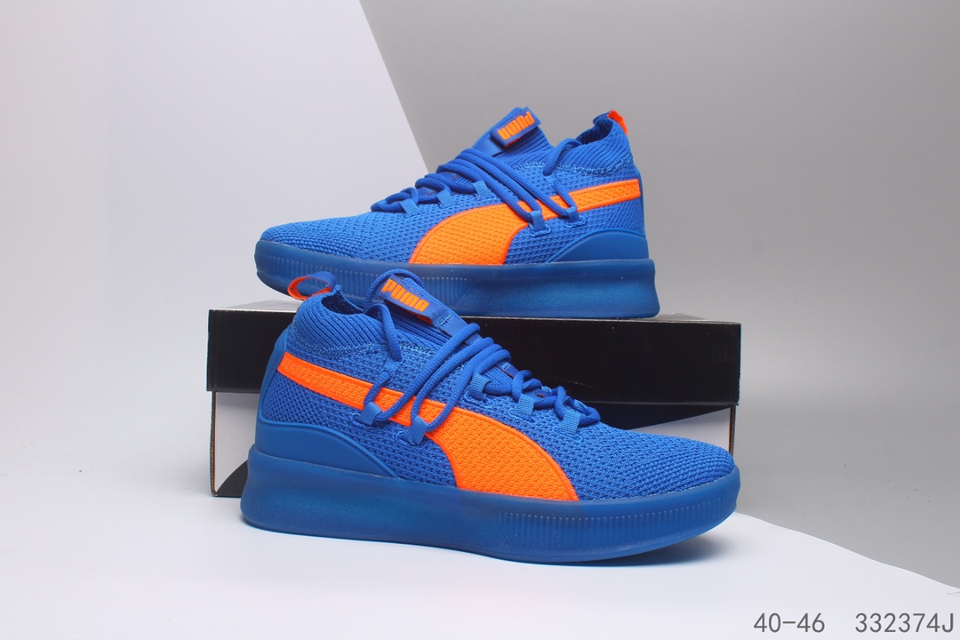 Puma clyde court hot sale disrupt blue