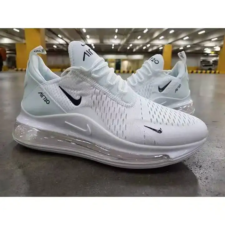 all white nike airmax