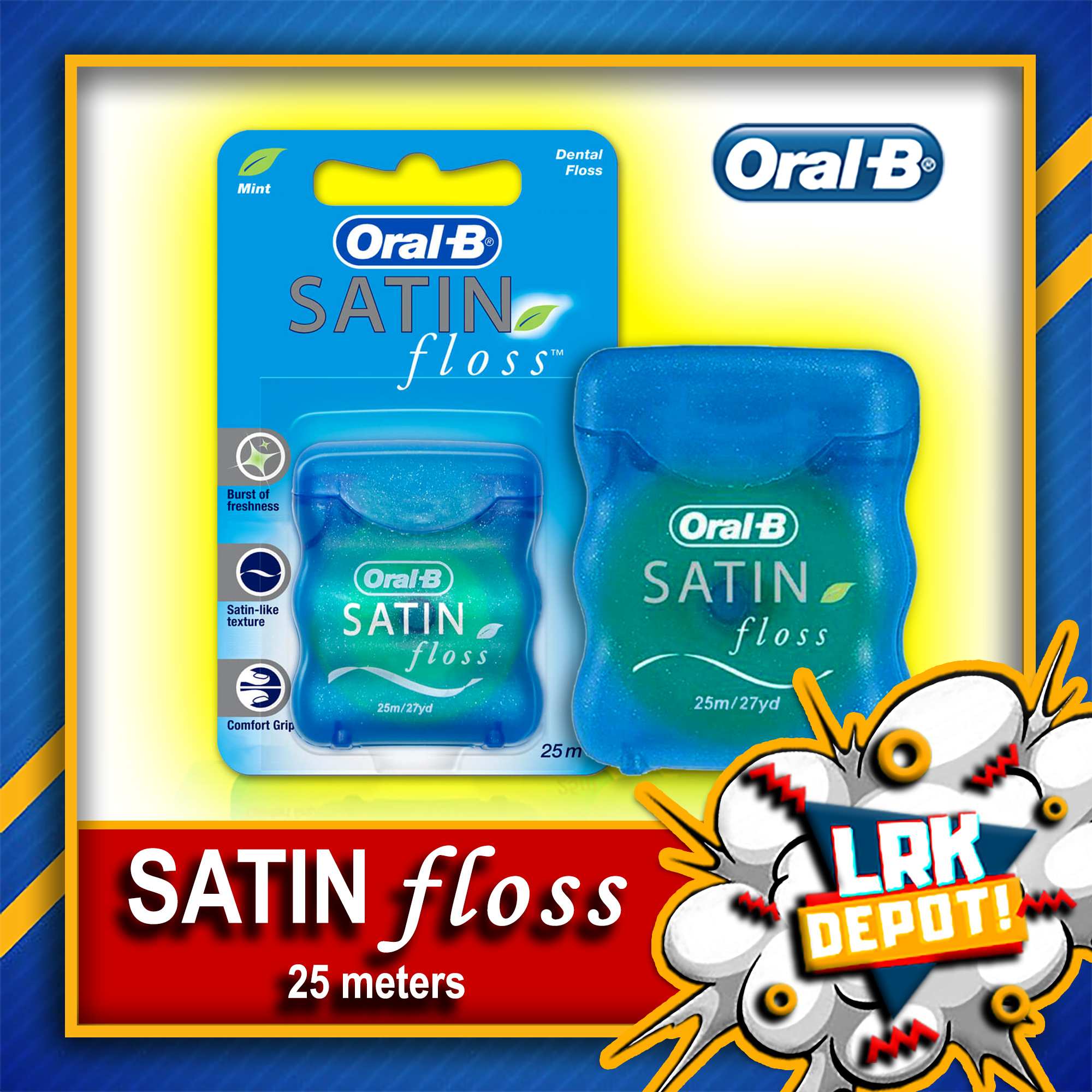Hilo Dental Oral-B Satin Floss 25m