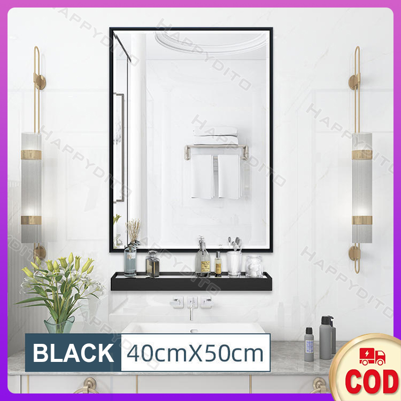 Bathroom Mirror with Shelf - Vanity Wall Mirror 