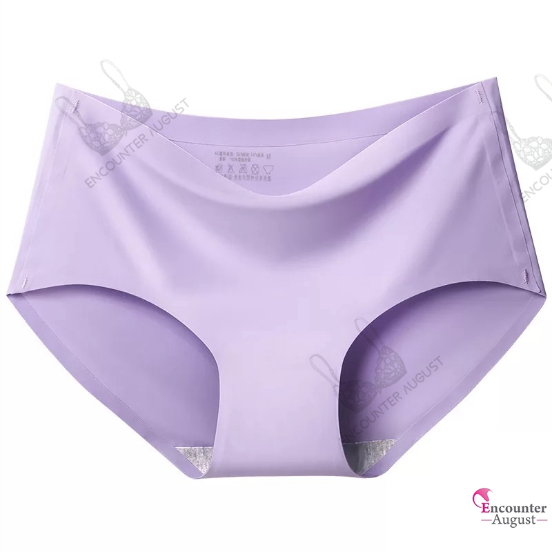 100% Cotton No-Show Mid/Low Waist Seamless Panties for Woman Assorted -4  Pack: Buy Online at Best Price in UAE 