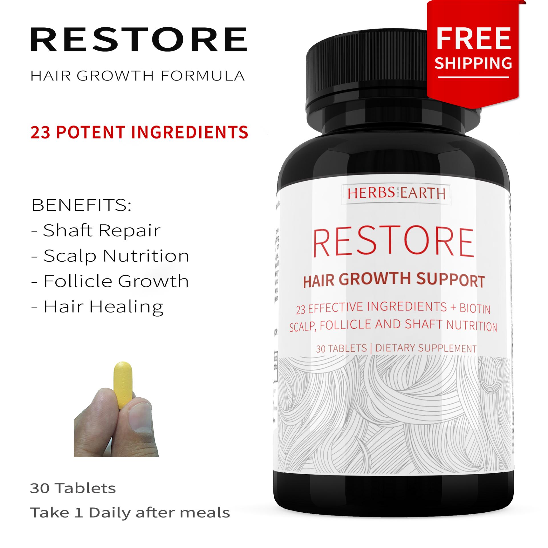 Restore Hair Growth Support For Longer Stronger Hair Hair