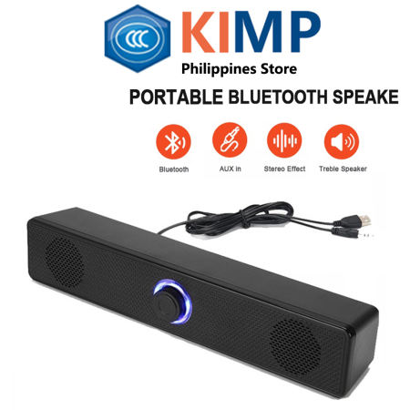 USB-Powered Bluetooth Speakers with Stereo Sound for PC and TV