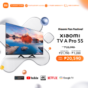 Xiaomi 55" 4K Ultra HD Google TV Smart TV