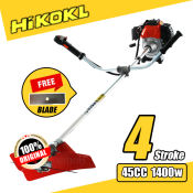 HIKOKL 45CC 4 Stroke Grass Trimmer with Tiller Attachment
