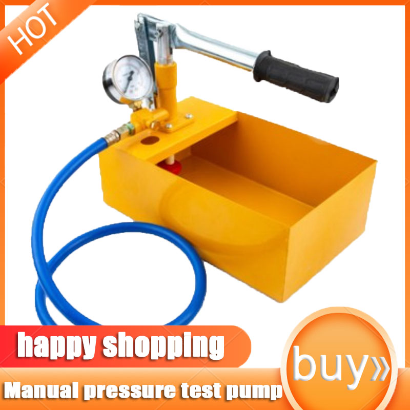 0-25KG Hydraulic Pressure Tester Manual Hydraulic Test Pump with G1/2Inch  F2D5 