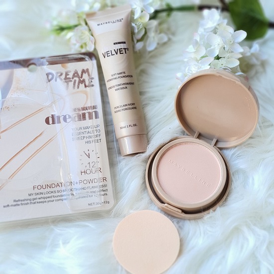 liquid face powder
