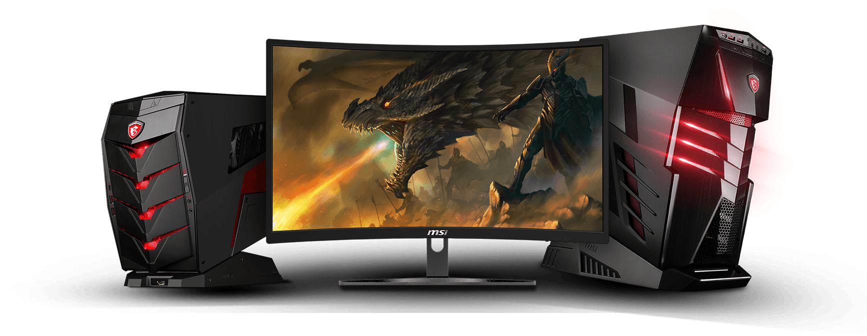 MSI Full HD FreeSync Gaming Monitor 24" Curved Non-Glare 1ms VA LED Wide Screen 1920 X 1080 75Hz Refresh Rate - Optix G241VC