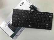 Logitech Mini USB Keyboard for Laptop/PC, Black