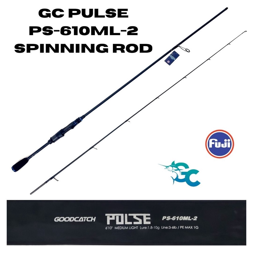 Goodcatch Pulse Light / Medium Light / Medium Heavy Spinning Rod