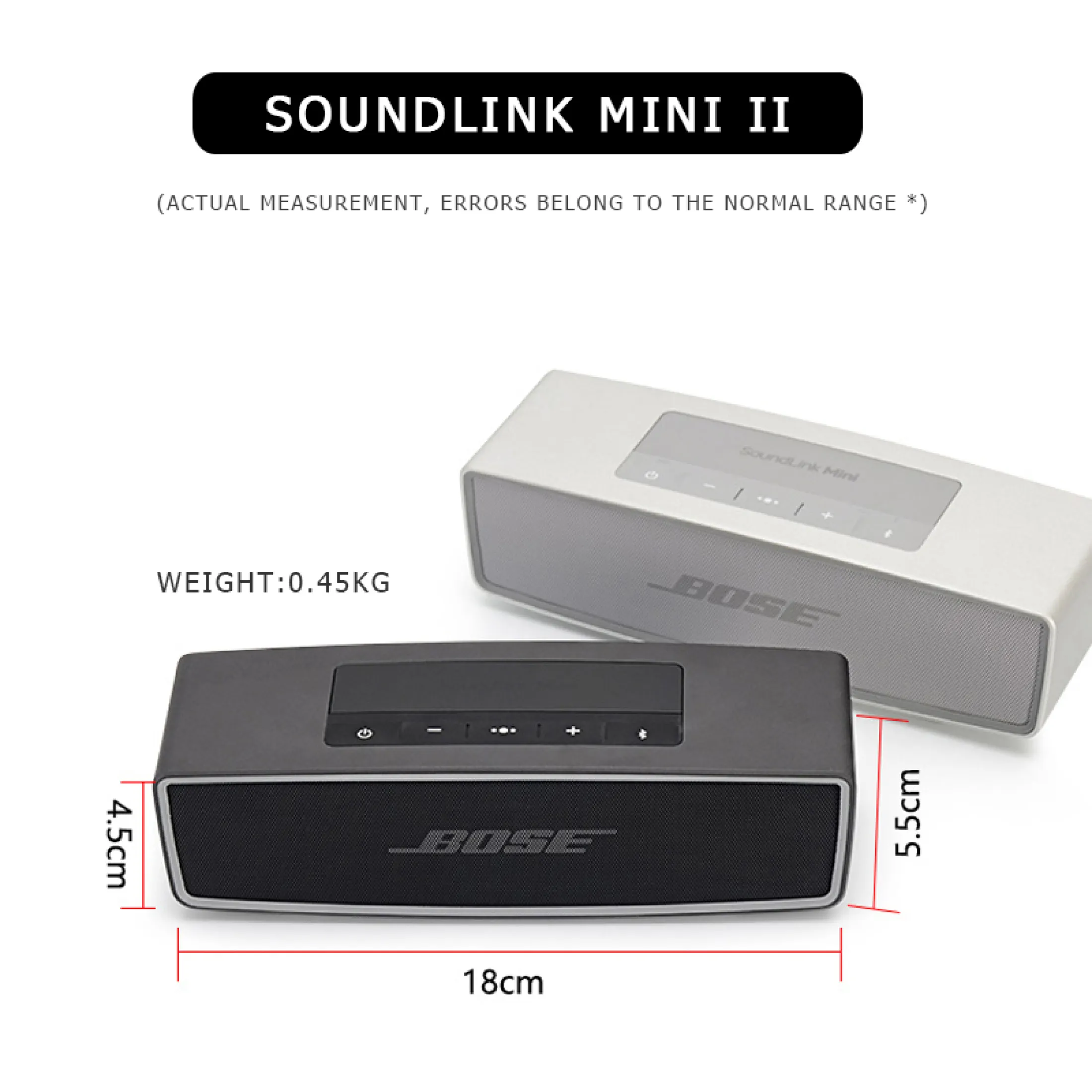 Bose soundlink mini sales 2 weight