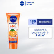 NIVEA Extra White Vitamin Lotion with C&E, 180ml